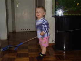 Драю палубу