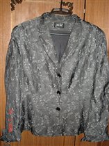 костюм женский серый