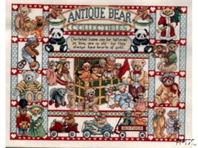 #3756 Antique Bear Collectibles Dimensions