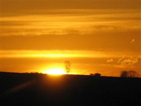 Закат в процессе