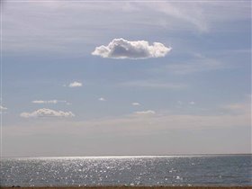 Одинокая тучка...