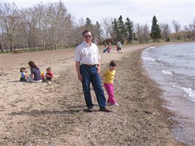 На берегу озера