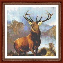 Classic Cross Stitch - an 168 The Stag
