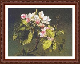 Classic Cross Stitch - fr 171 Apple Blossoms
