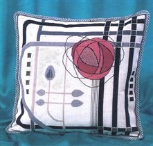 Mackintosh Pink Rose Cushion