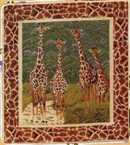 37. Giraffe Family