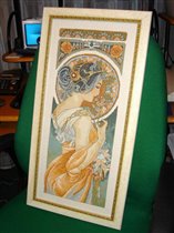 A.Mucha_Art Nouveau Primrose (Lanarte_34842)