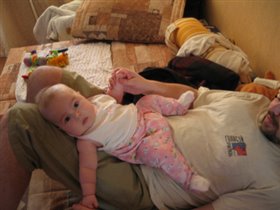 Верхом на папе