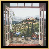 Balcony View of Villa