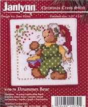 Drummer bear ornament 140-79
