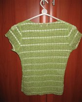 полупрозрачная веселая маечка нана лето размер  42-44