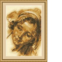 Набросок из серии рисунок на холсте