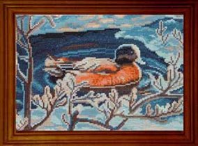 Серая шейка из серии зимняя сказка