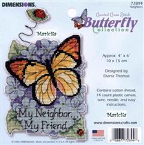 Butterfly Neighbor - Dimensions