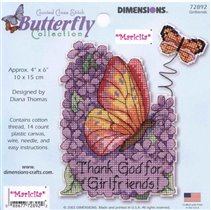 Butterfly Girlfriends - Dimensions