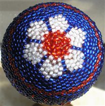 Пасхальное яйцо 'Ромашка' (вид сверху)