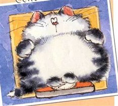 Кот на весах от Margaret  Sherry