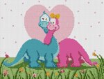 14-E Dinosaurs in Love
