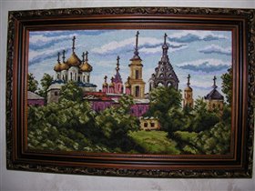 Вид на кремль в г.Коломна