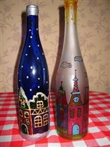 Бутылки: зима-лето или день-ночь