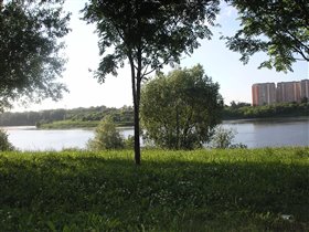 Вид на Борисовские пруды