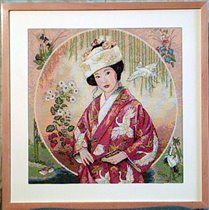 Японка в круге