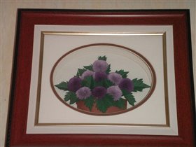 хризантемы