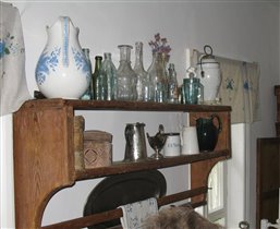 Старинные кухонные склянки
