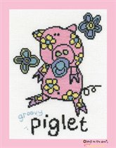 Groovy piglet K5545