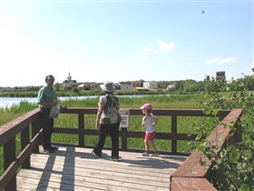 Украинская деревня. Ээээх, а моста-то и не оказалось....