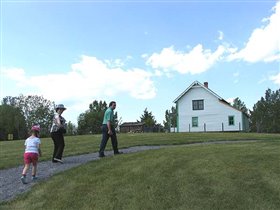 Украинская деревня. Поели, отдохнули, пора и в путь