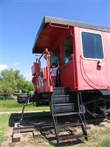 Vegreville. Вагончик сбоку