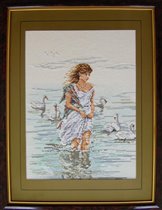 Girl with Swans 