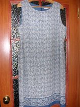 платье-классическое с огурцами BONMARCHE 50-52