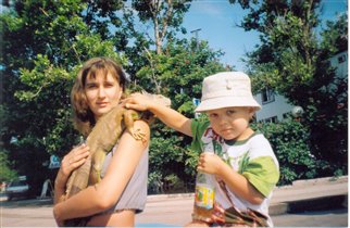 Мы с игуаной