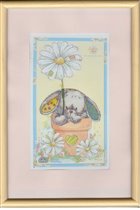 Зайка в вазоне