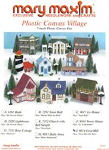 Plastic Canvas Village - Grist Mill