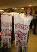 Алевтина со своим произведением