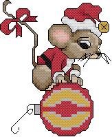 Just CrossStitch Magazine Holiday Fun - Mouse