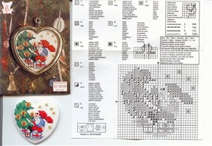 01-9228 Elf Heart-Shaped Ornament