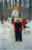 Вырасту большой-большой... выше снеговика!!!