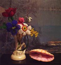 цветы из бисера