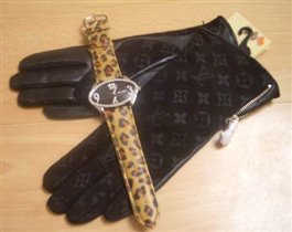 КОРИЧНЕВЫЙ ЛУИ И ЛЕОПАРД