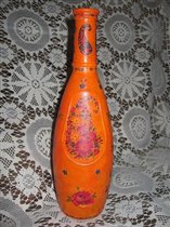 Оранжевая бутылочка