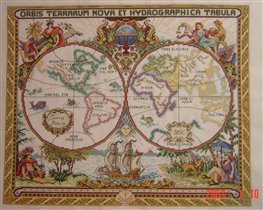 Карта мира от Janlynn