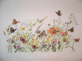 Lanarte Butterflies and flowers.
