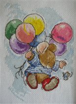 Мышарик на воздушном шарике