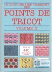 Dictionnaire Harmony Point de tricot vol.2