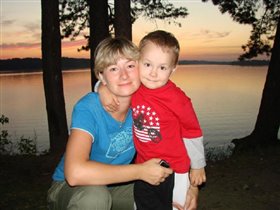 закат на Истре