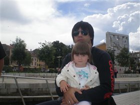 Папа с дочечкой